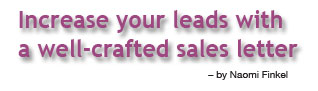 Increase Your Leads by Naomi Finkel