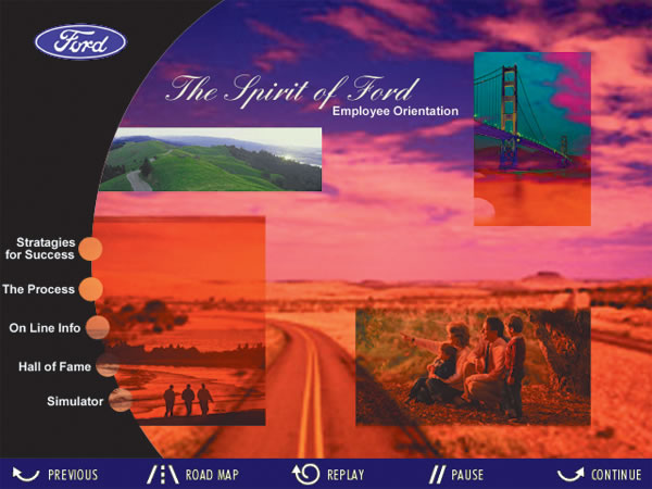 Ford Employee Orientation Site